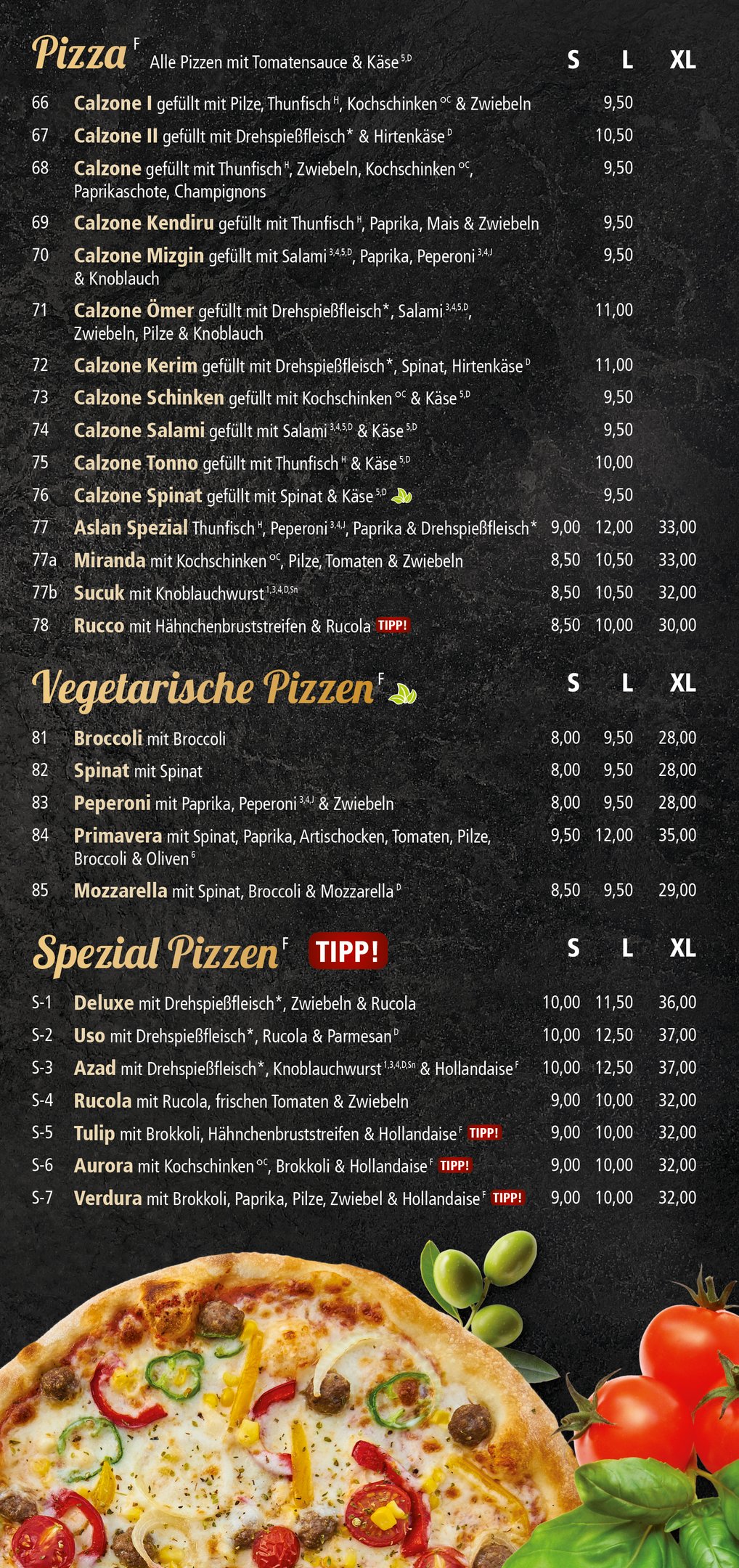 Speisekarte – Seite 4